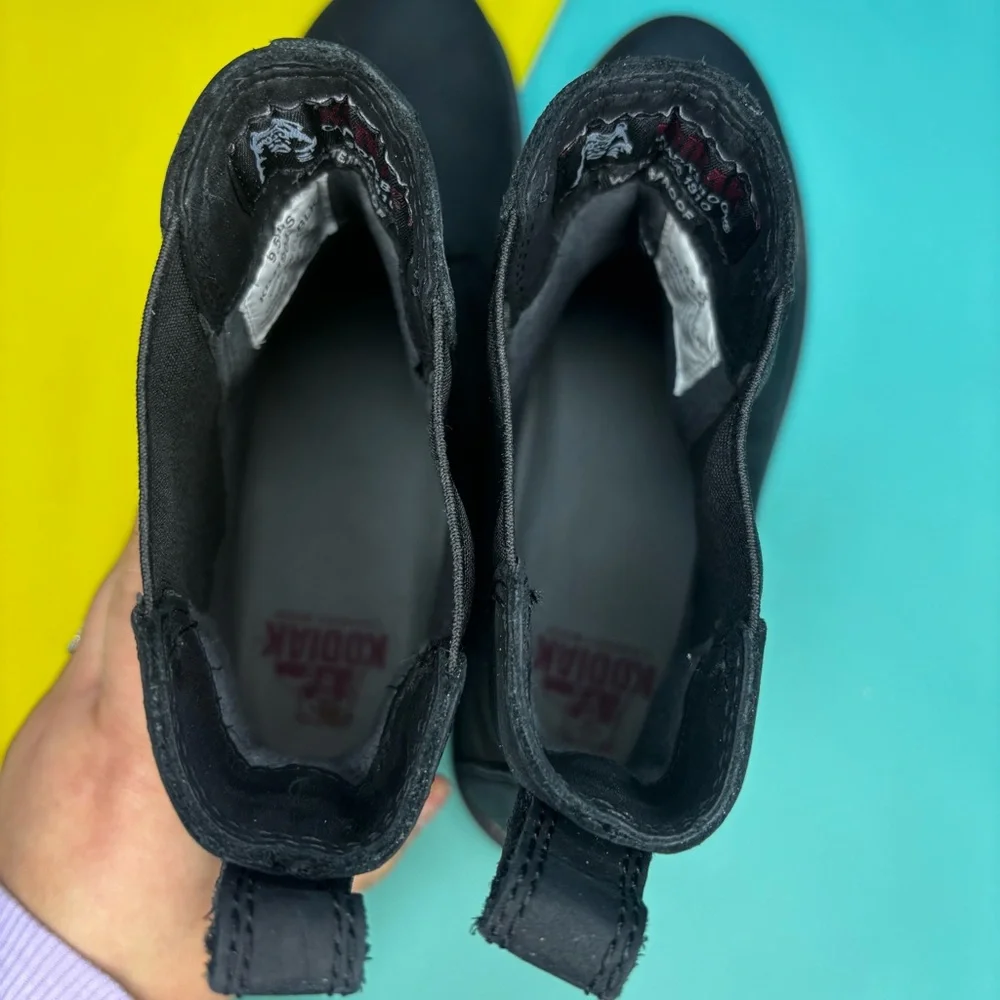 Kodiak Alma‎ Chelsea Boots Black Women's Size 9.5